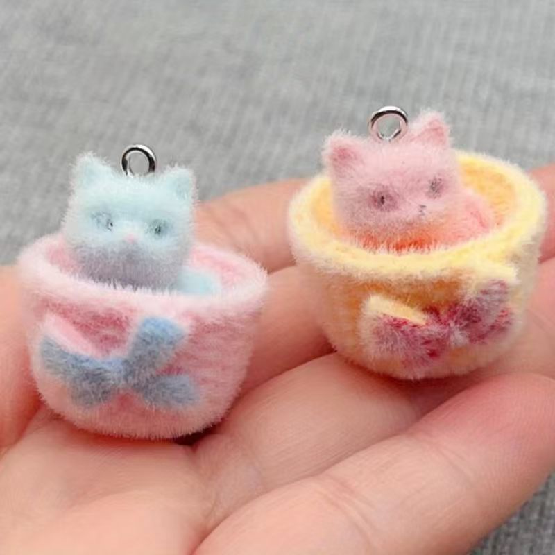 Resin Art Supplies Near Me - 4 adet 3D peluş reçine kedi