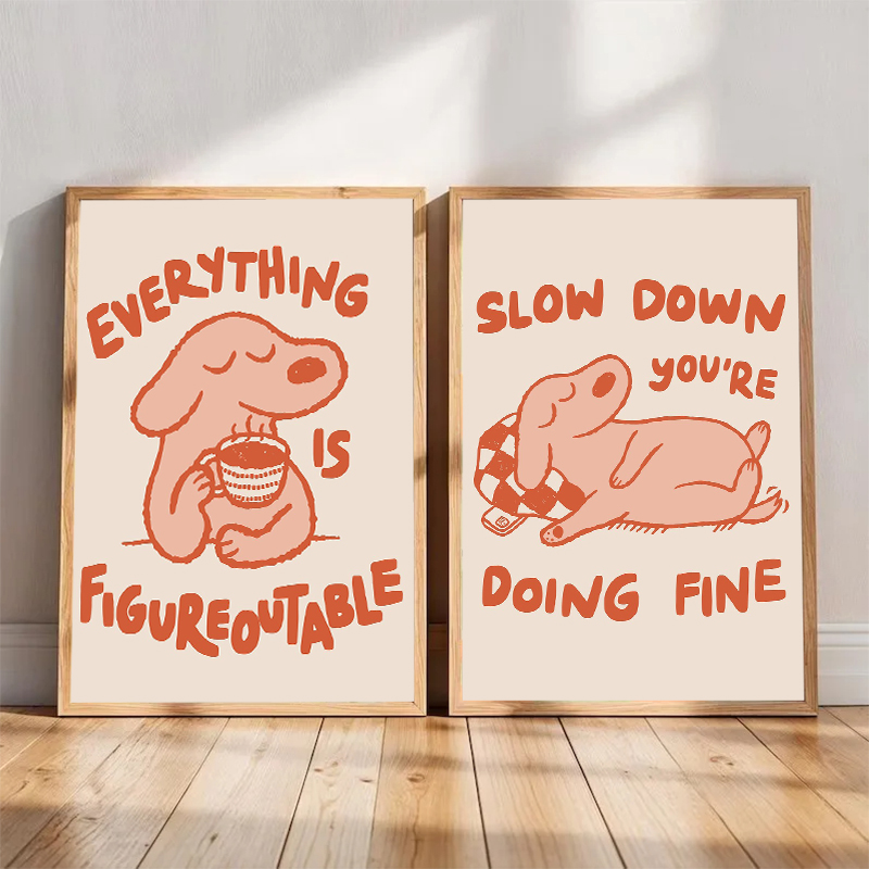 Resin Art Quote - Her Şey Açıklanabilir Modern Olumlu Alıntı