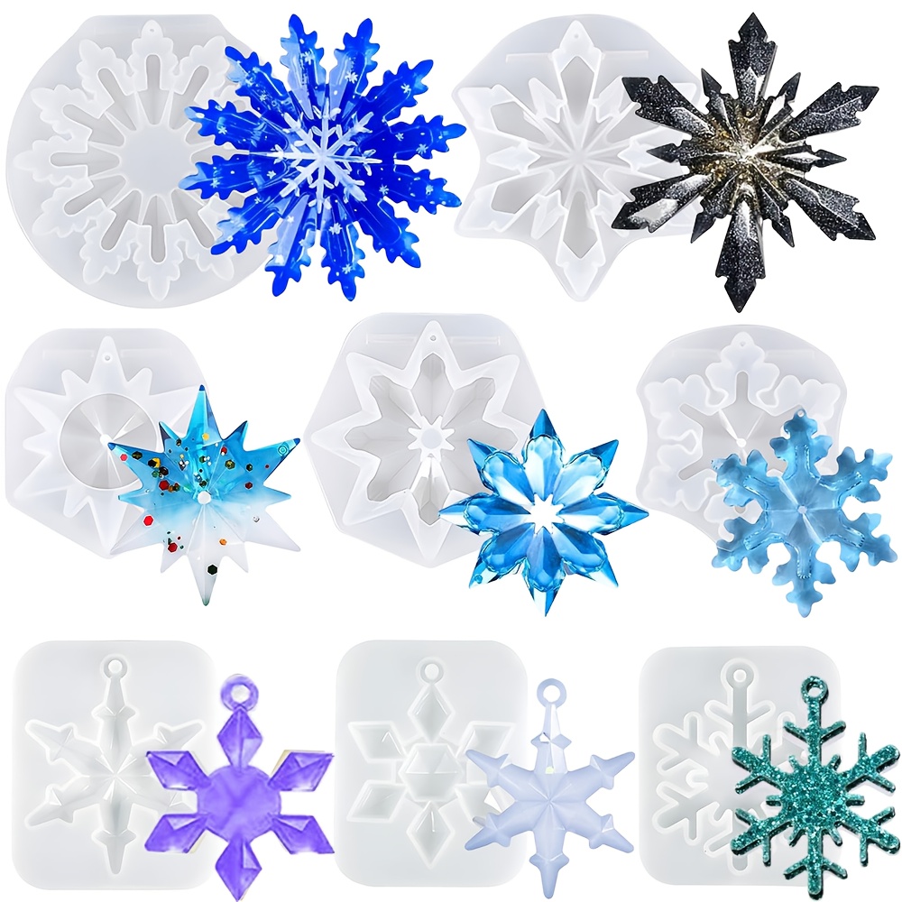 Resin Art Tools - Reçine Döküm Kalıpları Noel Süsü Reçine