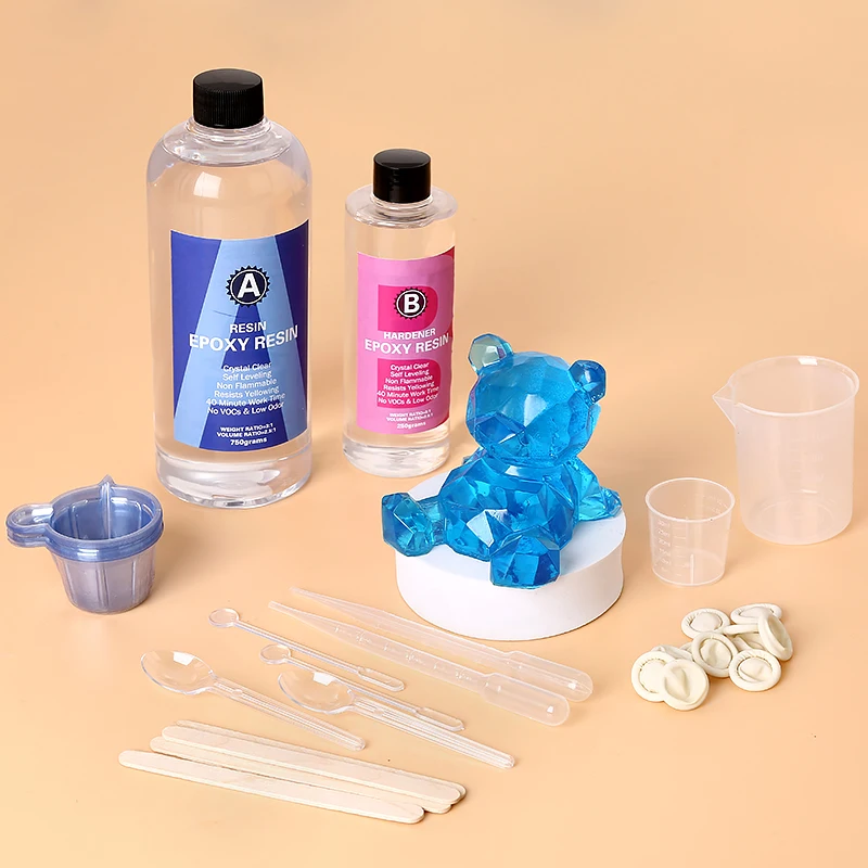 Resin Art Use - Epoksi Reçine Kiti Kristal Temizle Kolay