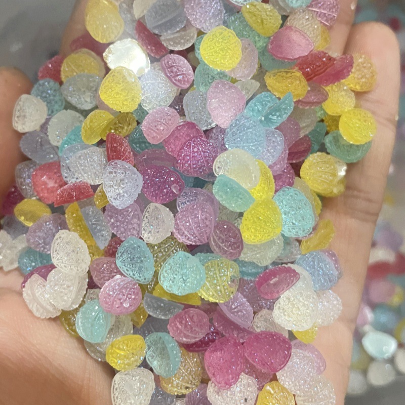 Resin Art Price - 7.7mm Mini Şeker Kaplı Düz Tabanlı