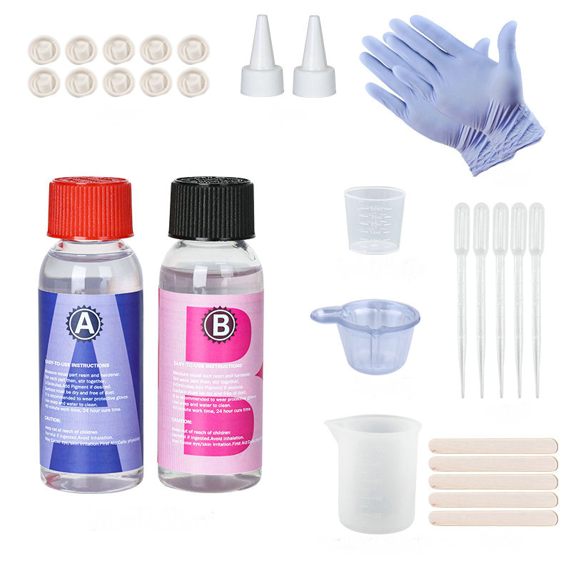 Resin Art Ratio - 100g Epoksi Reçine Kiti 1:1 Temizle