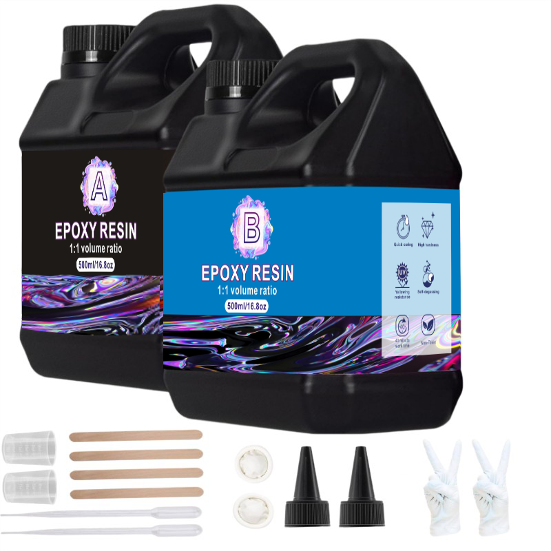 Resin Art Ratio - Kristal Berraklığında Epoksi Reçine AB Yapıştırıcı