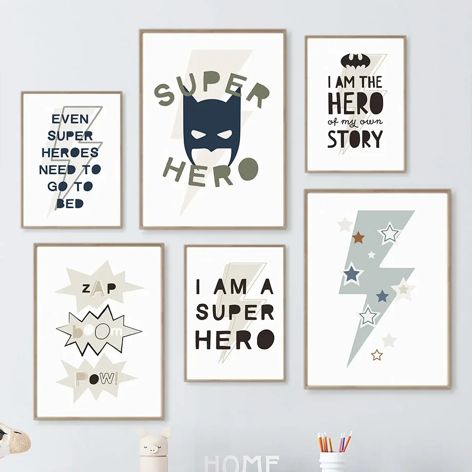 Resin Art Quote - Duvar Sanatı, Elmas Boyama, Süper Kahraman