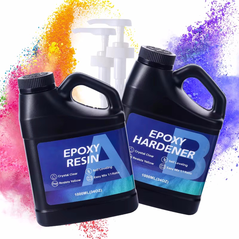 Resin Art Ratio - 2000ML Epoksi Reçine Kiti 1:1 Oranı