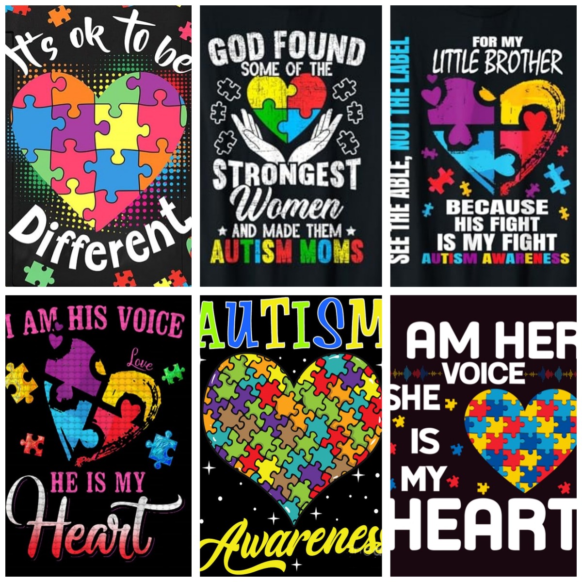 Resin Art Quote - Otizm Farkındalık Posterleri 5D Yetişkin 5d
