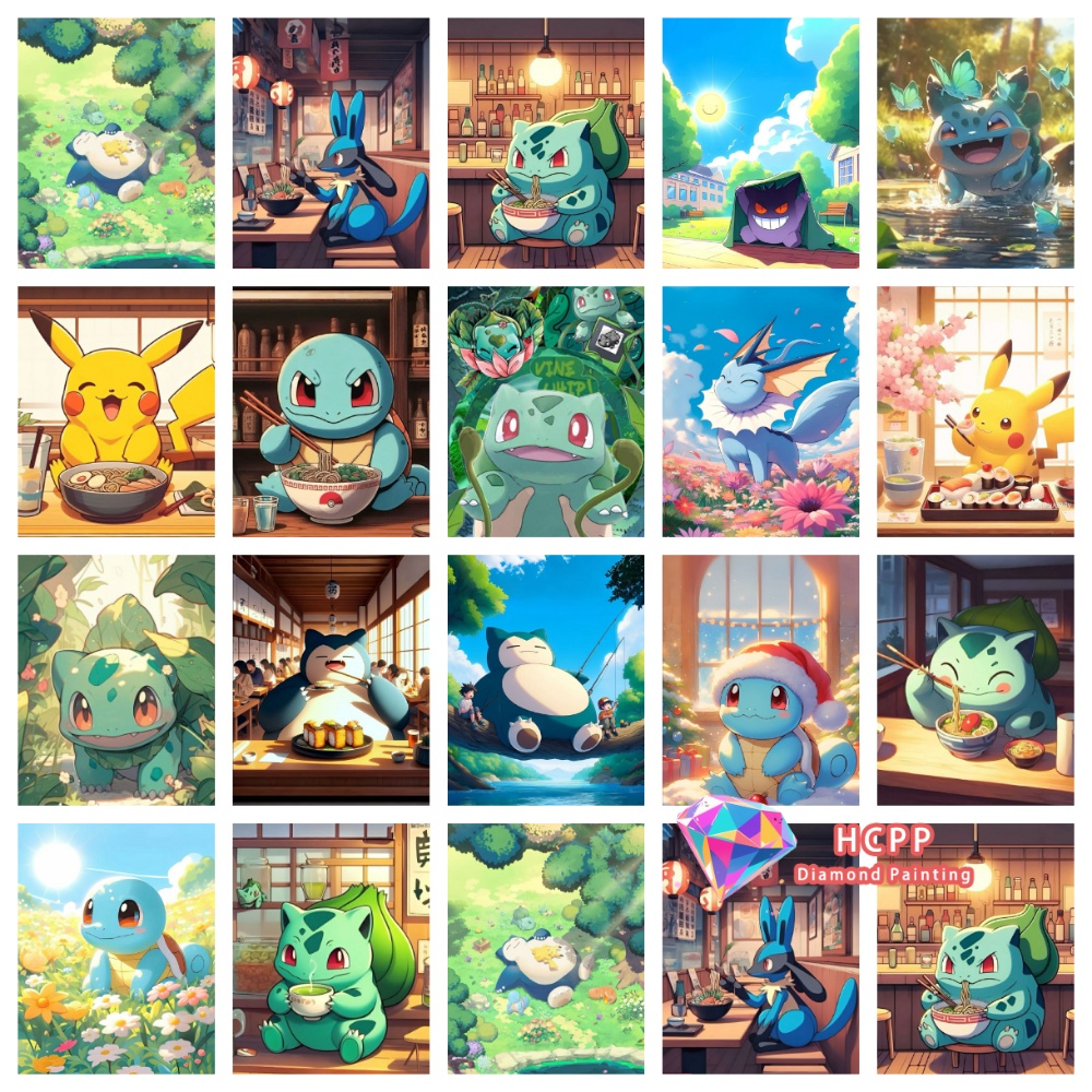 Pikachu Bulbasaur Squirtle Ani - Resin Art Kits incelemesi ve fiyatı