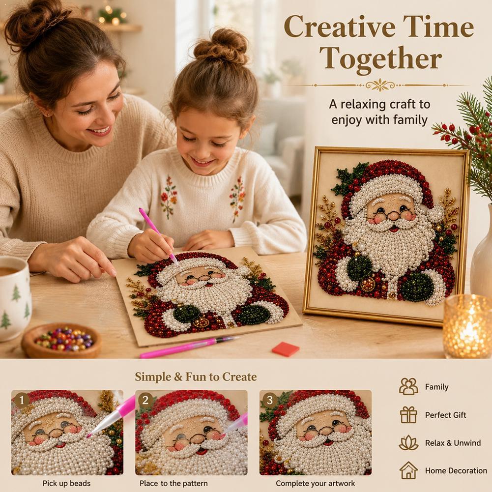 Noel Baba İnci Sanatı DIY Kiti - Resin Art Kits incelemesi ve fiyatı