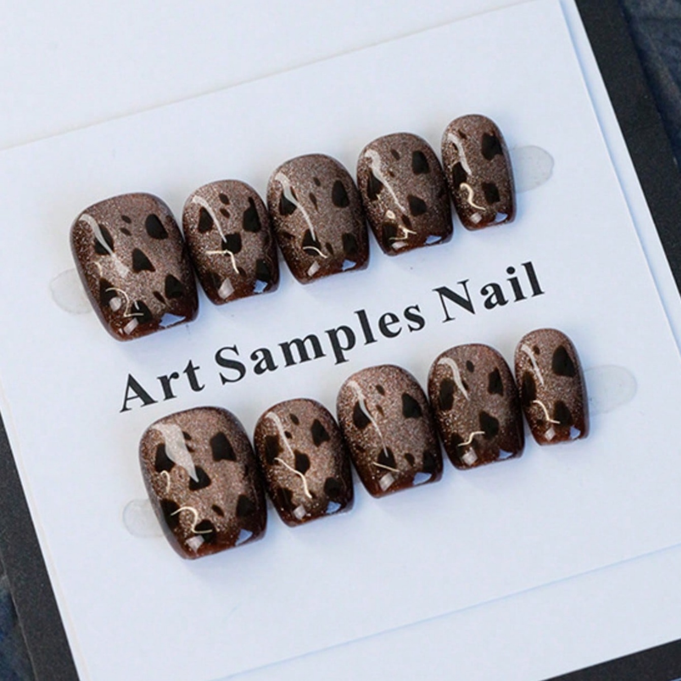 10 Adet Kısa Kare Takma Tırnak - Resin Art Online incelemesi ve fiyatı