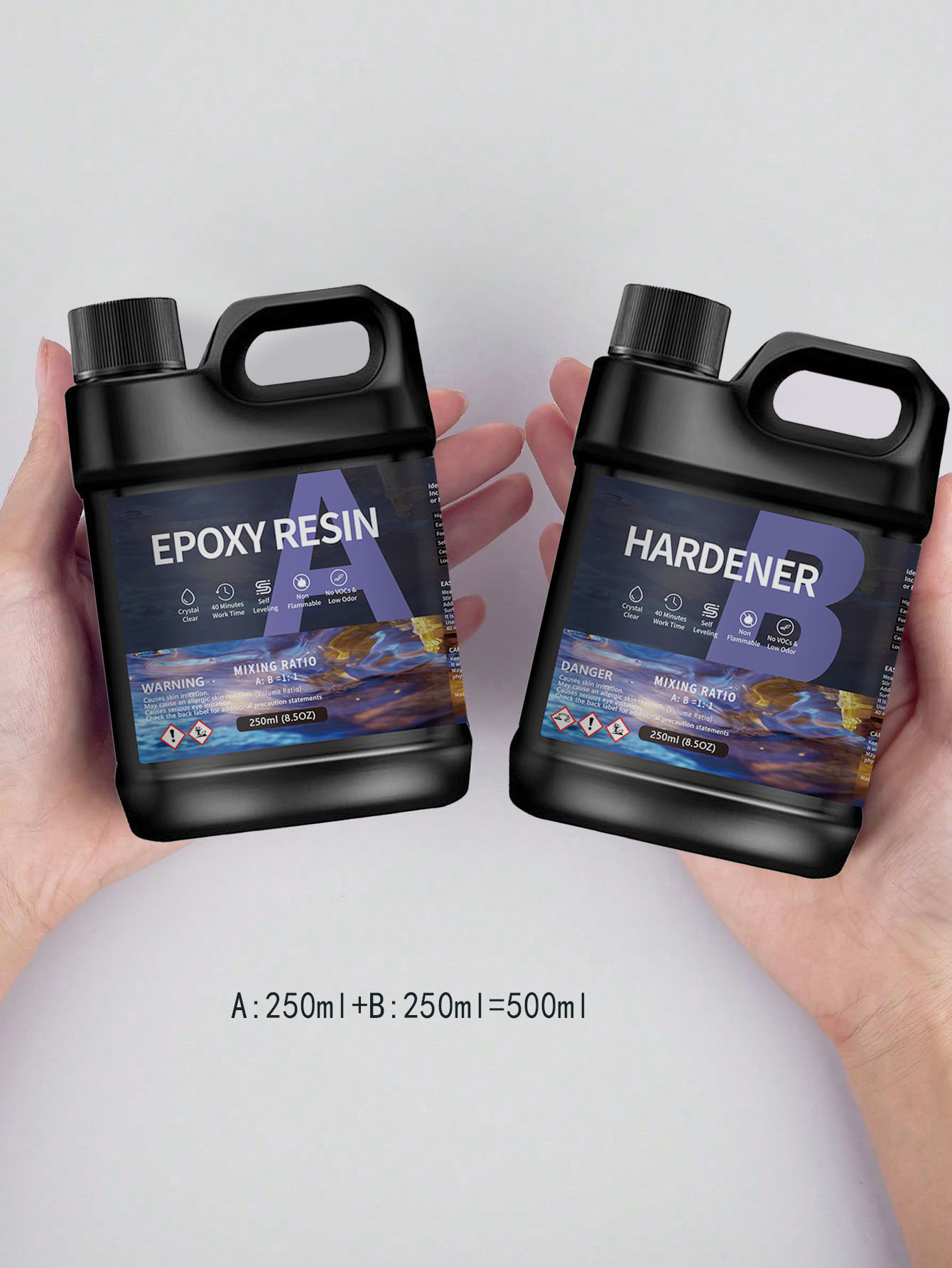 Profesyonel AB Epoksi Reçine K - Resin Art Ratio incelemesi ve fiyatı