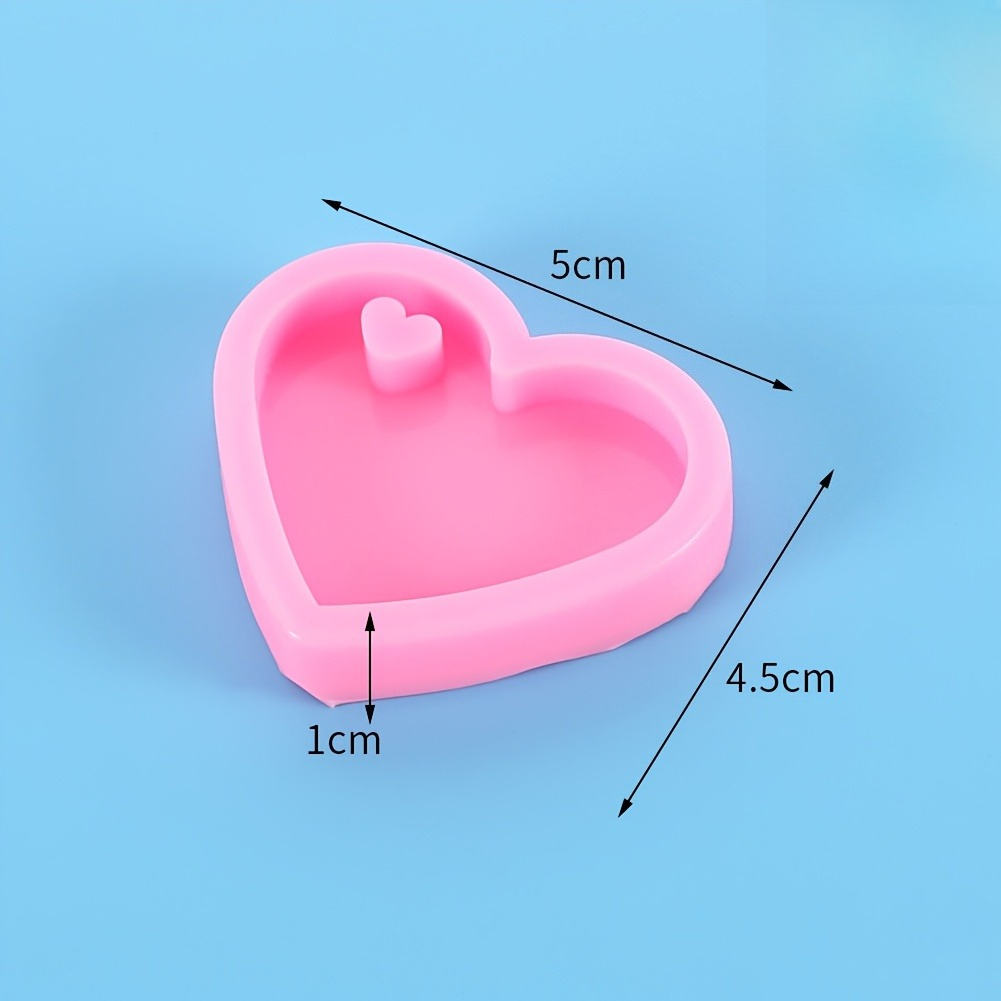 Kalp Şeklinde Kolye Silikon Ka - Resin Art Tools incelemesi ve fiyatı
