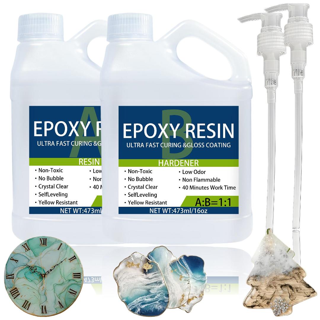 Epoksi Reçine Kiti 32OZ, Güçlü - Resin Art Ratio incelemesi ve fiyatı