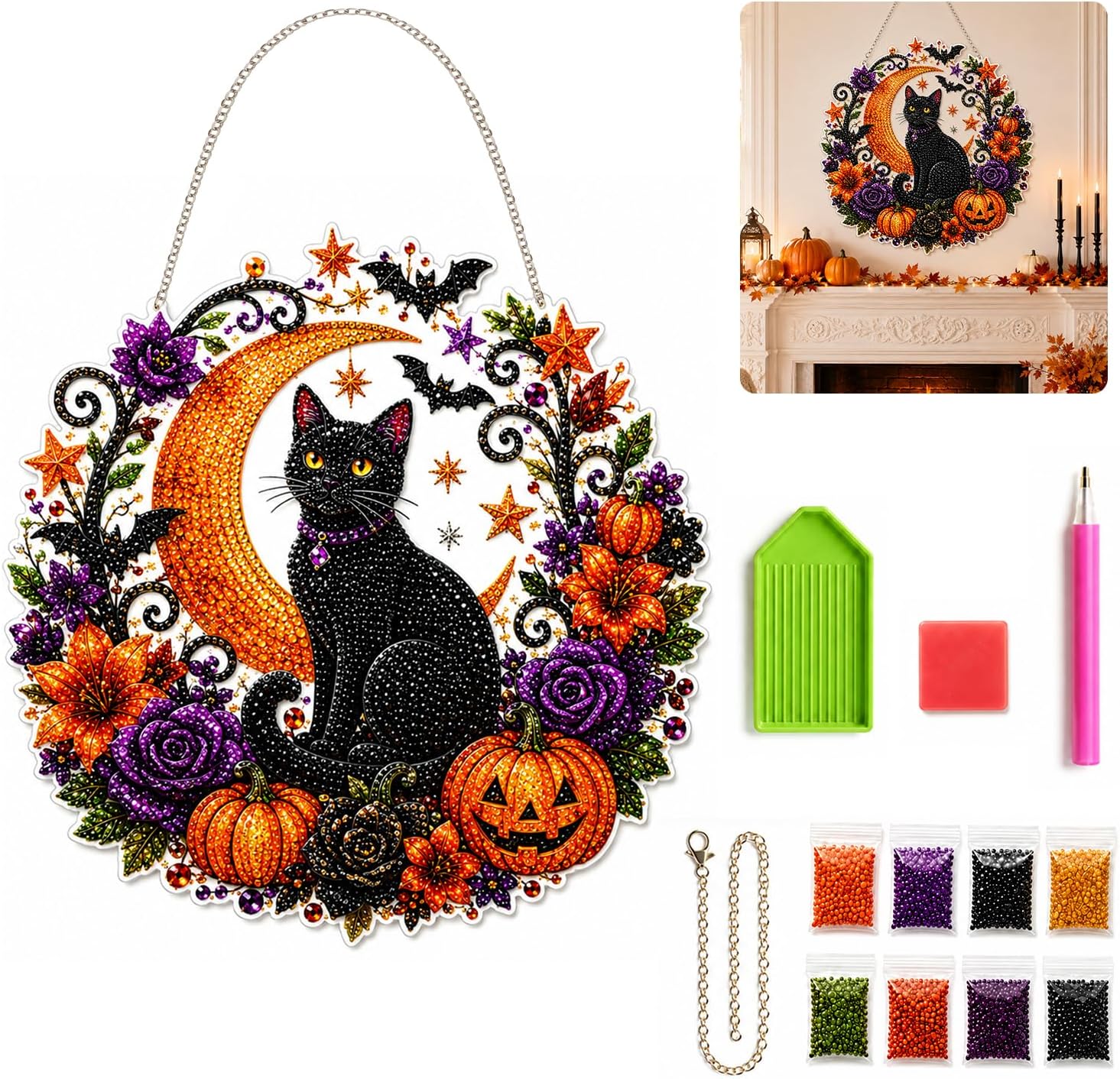Cadılar Bayramı Balkabakları E - Resin Art Kits incelemesi ve fiyatı