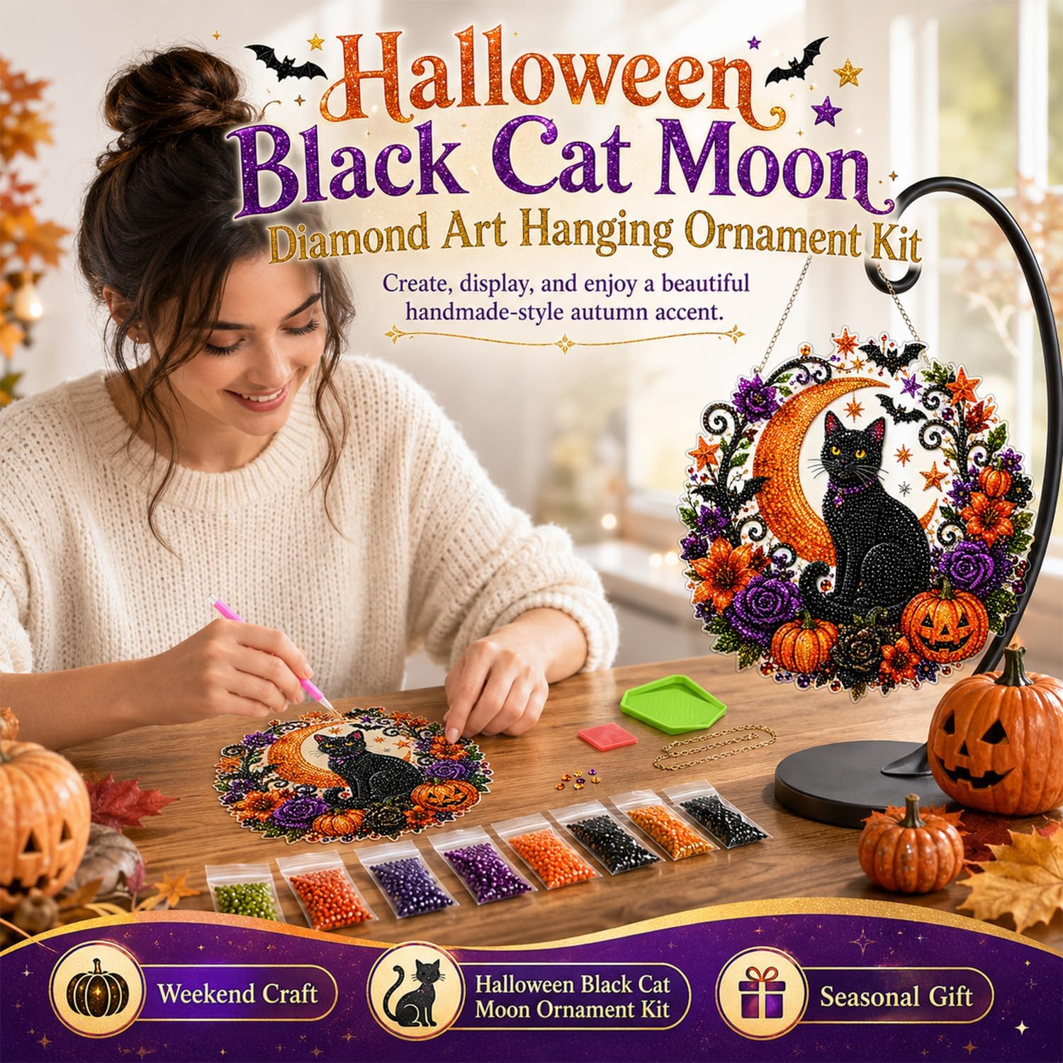 Cadılar Bayramı Balkabakları E - Resin Art Kits incelemesi ve fiyatı