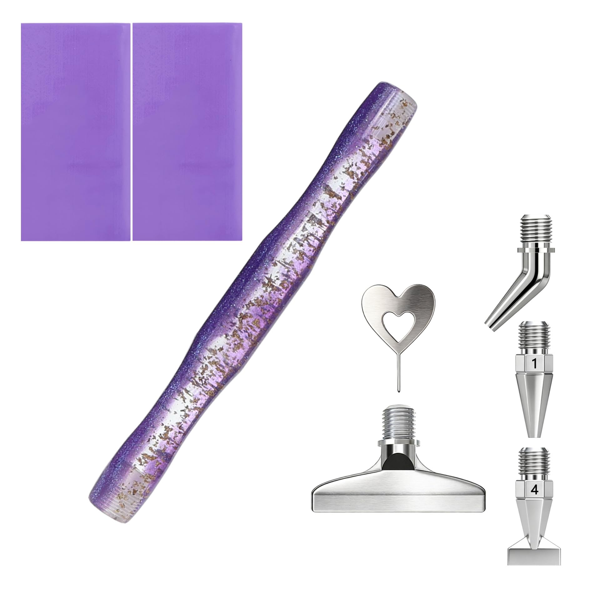 Eğimli uçlu elmas boyama kalem - Resin Art Tools incelemesi ve fiyatı