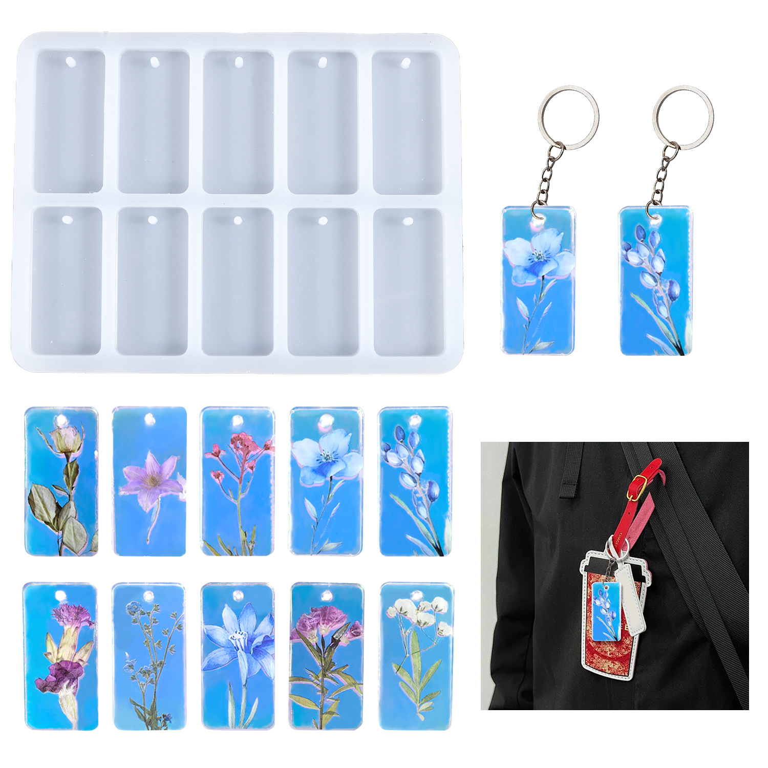 DIY epoksi reçine kalıbı 10 ba - Resin Art Tools incelemesi ve fiyatı