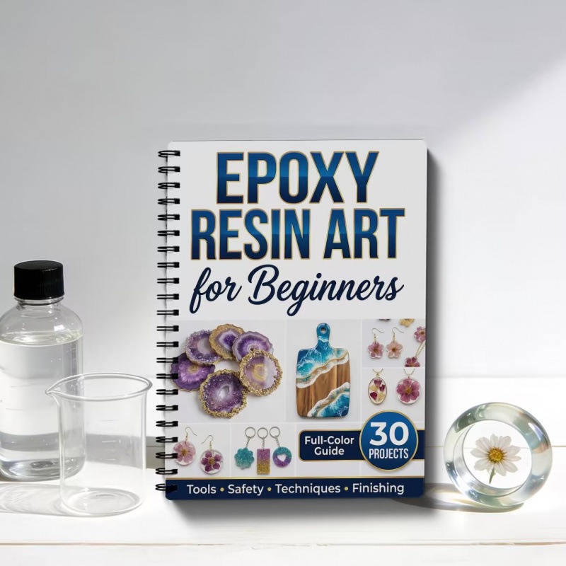 Epoksi Reçine Sanatı El Kitabı - Resin Art Learning incelemesi ve fiyatı