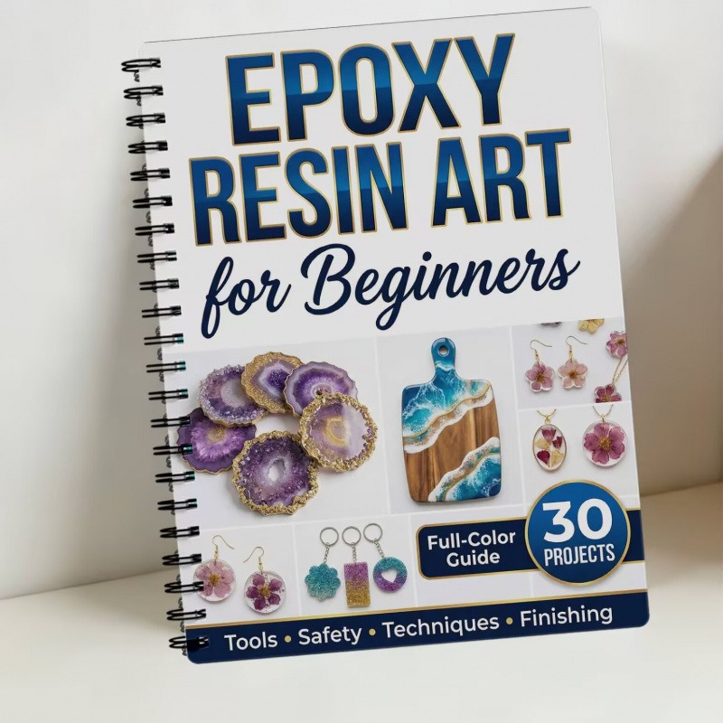 Epoksi Reçine Sanatı El Kitabı - Resin Art Learning incelemesi ve fiyatı
