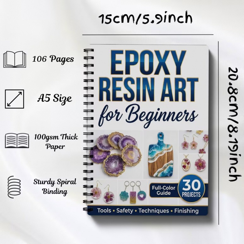 Epoksi Reçine Sanatı El Kitabı - Resin Art Learning incelemesi ve fiyatı