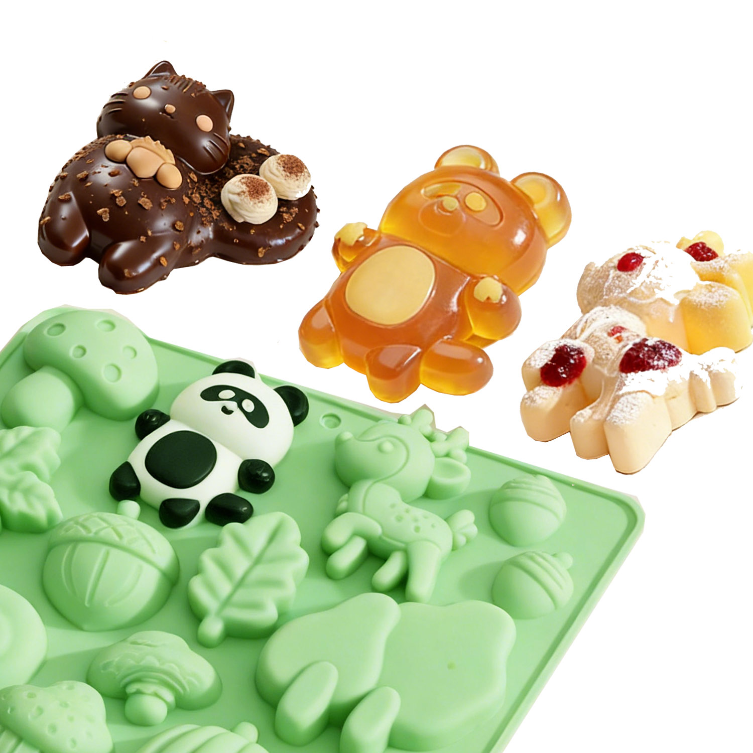 Sincap ve Geyik Şeklinde Hayva - Resin Art Tools incelemesi ve fiyatı