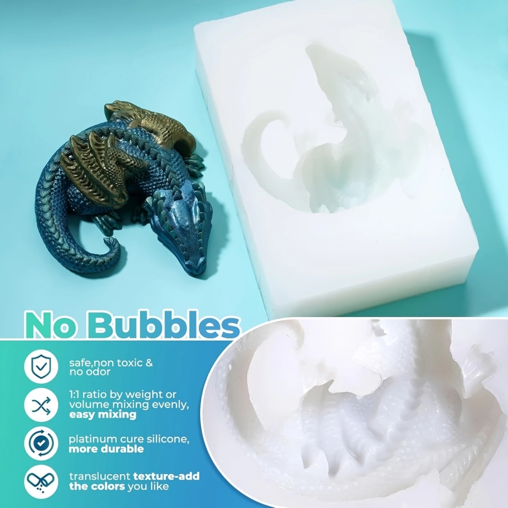 Kokusuz Kalıp Kauçuk Kiti, Reç - Resin Art Ratio incelemesi ve fiyatı