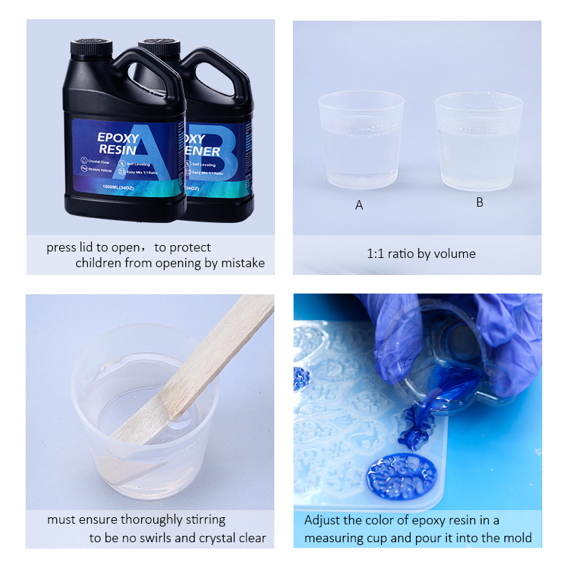 2000ML Epoksi Reçine Kiti 1:1  - Resin Art Ratio incelemesi ve fiyatı